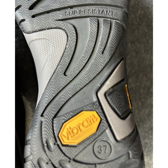 Dansko Parson Clogs Women’s 6.5 Black Suede Fur Lined Slip On Shoes Waterproof - Picture 11 of 15